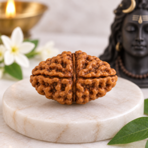 Natural 2 Mukhi Rudraksha
