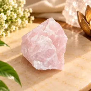 Raw Rose Quartz Crystal