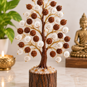 Rudraaksh + Gomti Chakra Tree